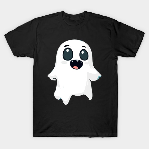 Tiny Ghost T-Shirt by Calisi